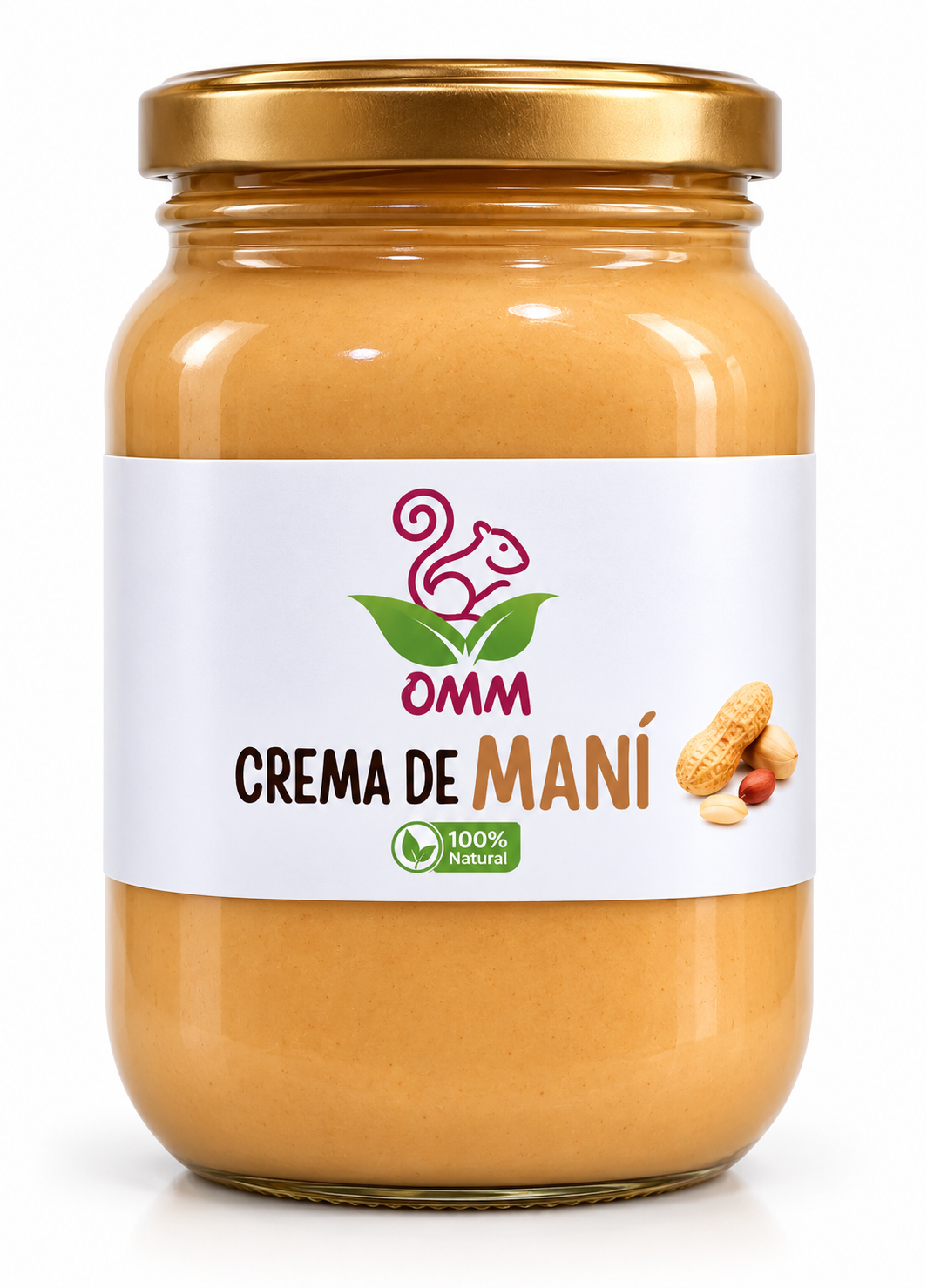 Crema de Maní OMM 360g