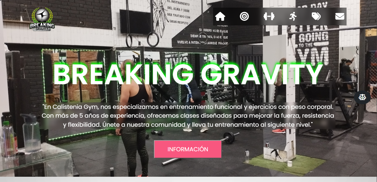 Breaking Gravity - Gimnasio de Calistenia